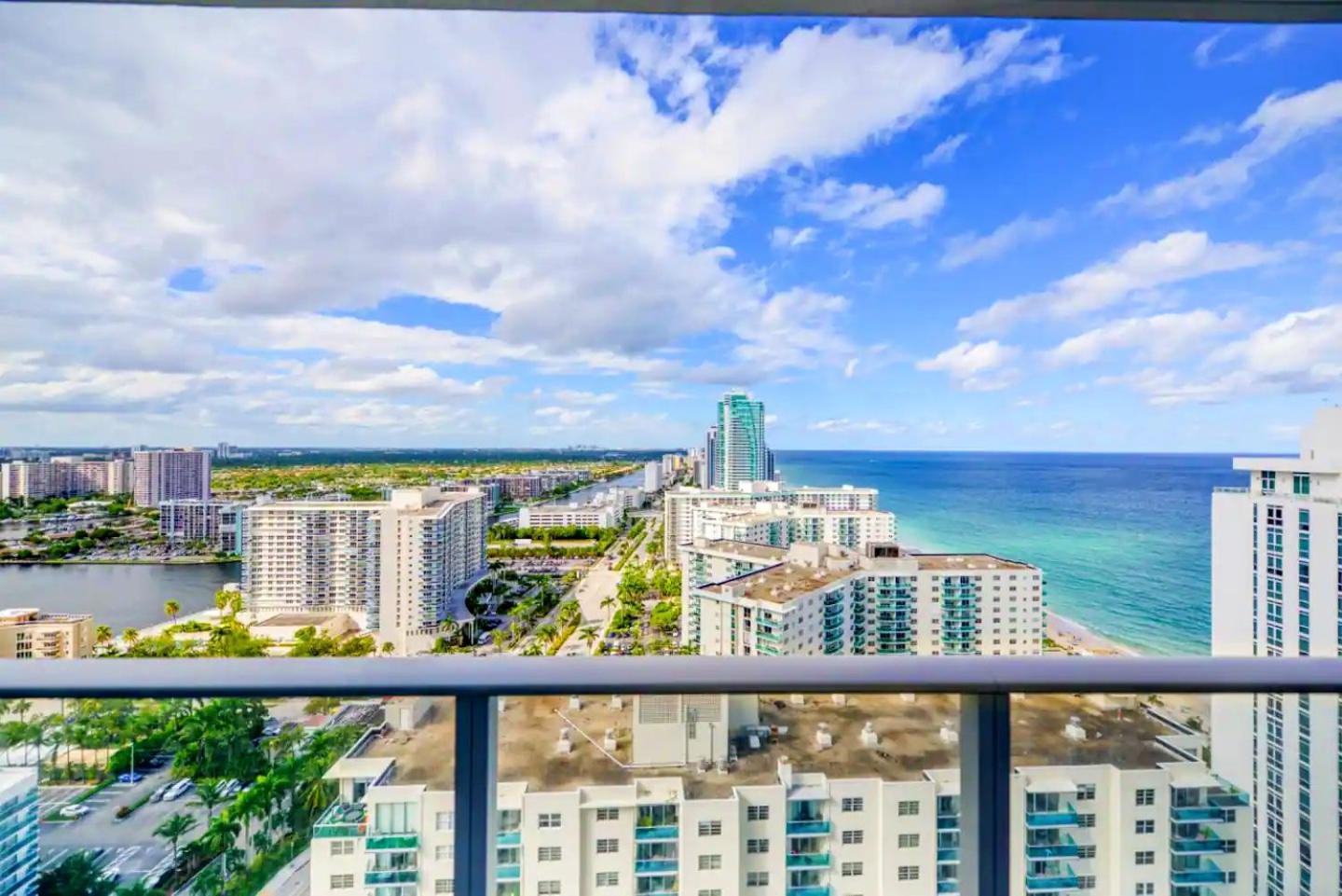Wonderful 2/2 Condo W Ocean View At Hyde Beach Голливуд Экстерьер фото