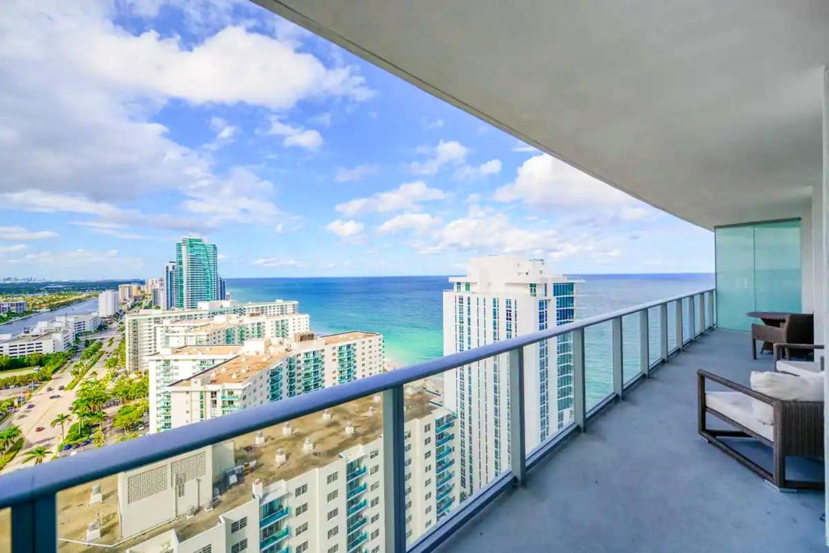 Wonderful 2/2 Condo W Ocean View At Hyde Beach Голливуд Экстерьер фото