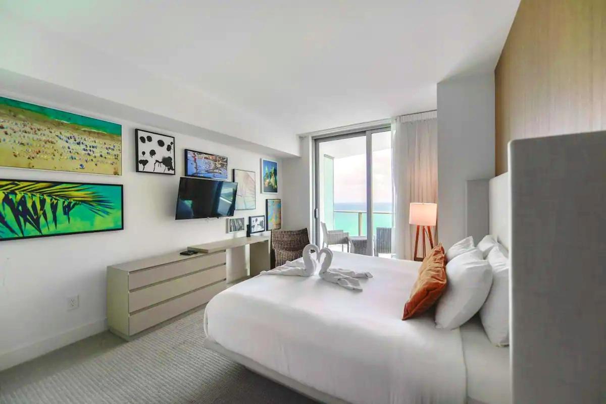 Wonderful 2/2 Condo W Ocean View At Hyde Beach Голливуд Экстерьер фото