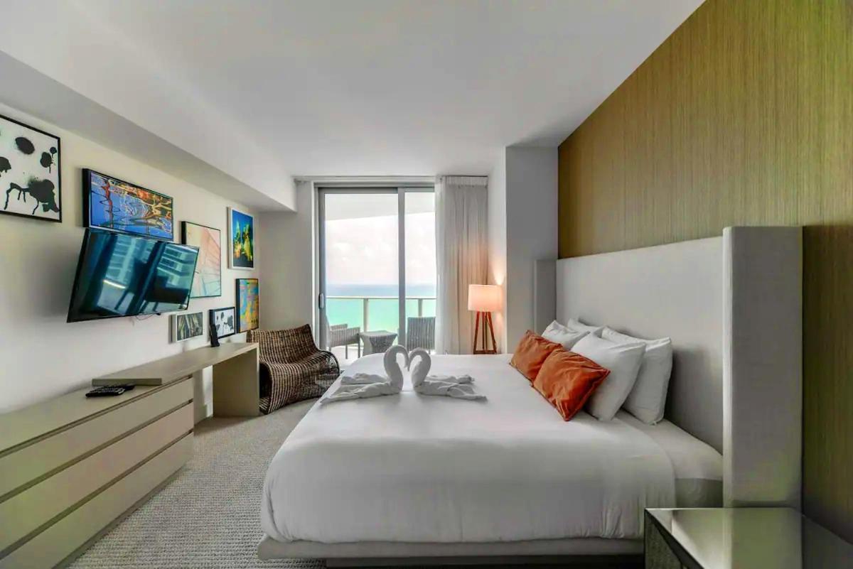 Wonderful 2/2 Condo W Ocean View At Hyde Beach Голливуд Экстерьер фото