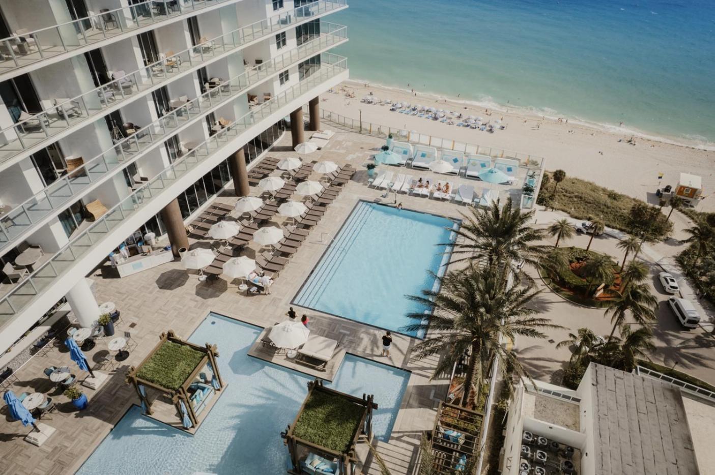 Wonderful 2/2 Condo W Ocean View At Hyde Beach Голливуд Экстерьер фото