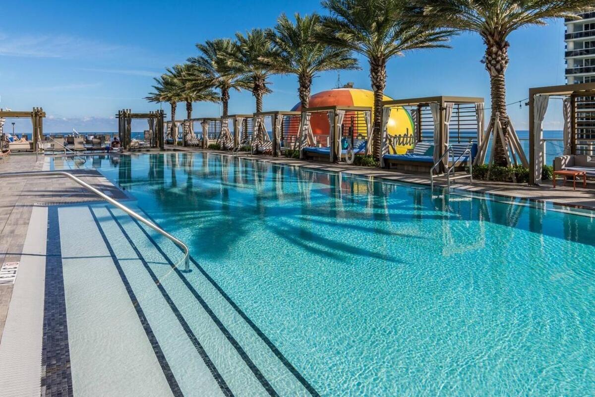 Wonderful 2/2 Condo W Ocean View At Hyde Beach Голливуд Экстерьер фото