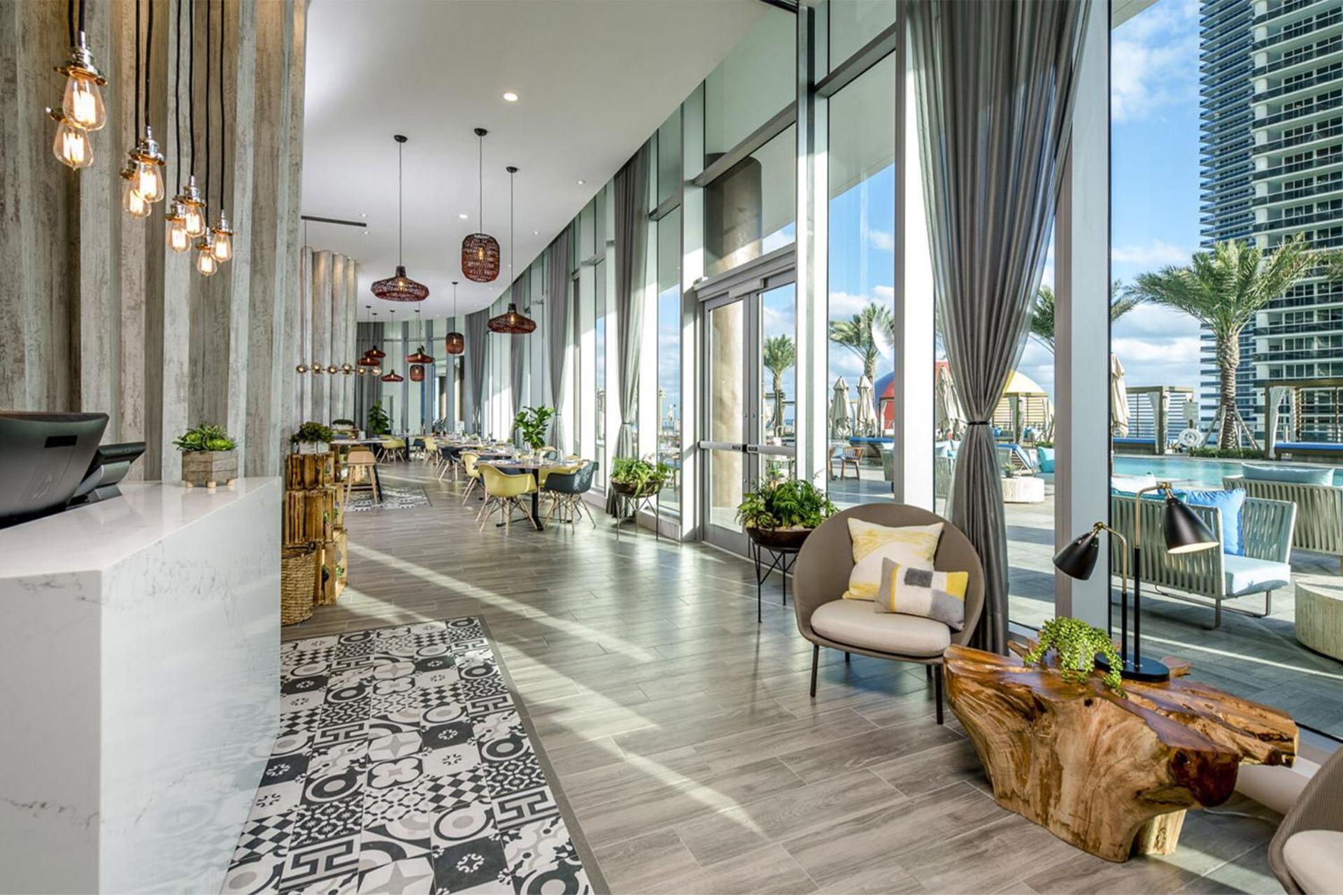 Wonderful 2/2 Condo W Ocean View At Hyde Beach Голливуд Экстерьер фото